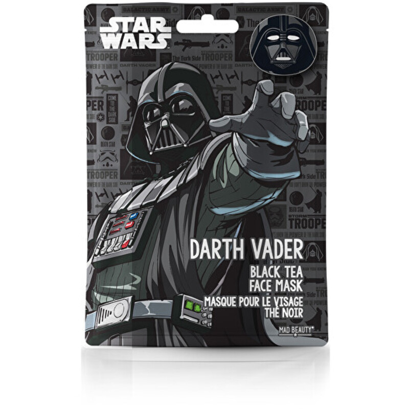 Darth Vader Star Wars Face Mask - Plátýnková maska