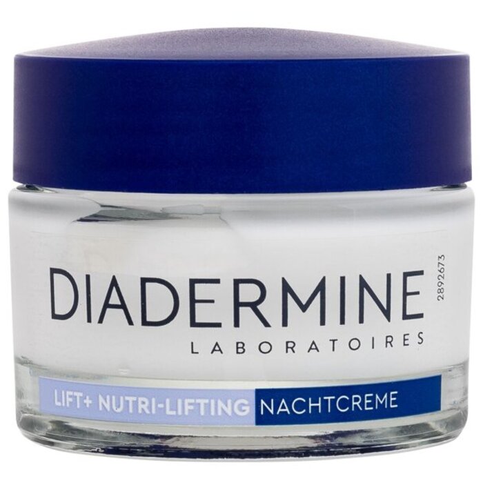 Diadermine Lift+ Nutri-Lifting Anti-Age Night Cream - Vyživující a omlazující noční pleťový krém 50 ml