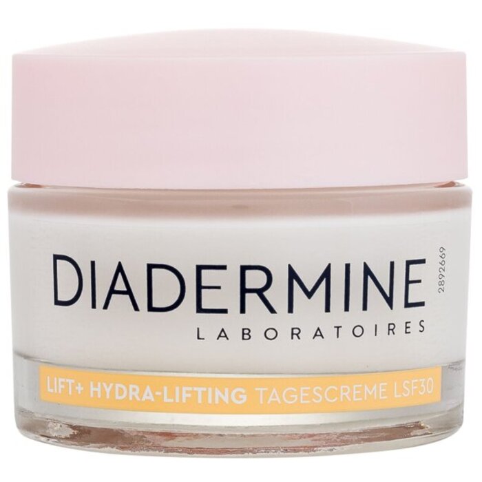 Diadermine Lift+ Hydra-Lifting Anti-Age Day Cream SPF30 - Hydratační a zpevňující denní pleťový krém s UV ochranou 50 ml