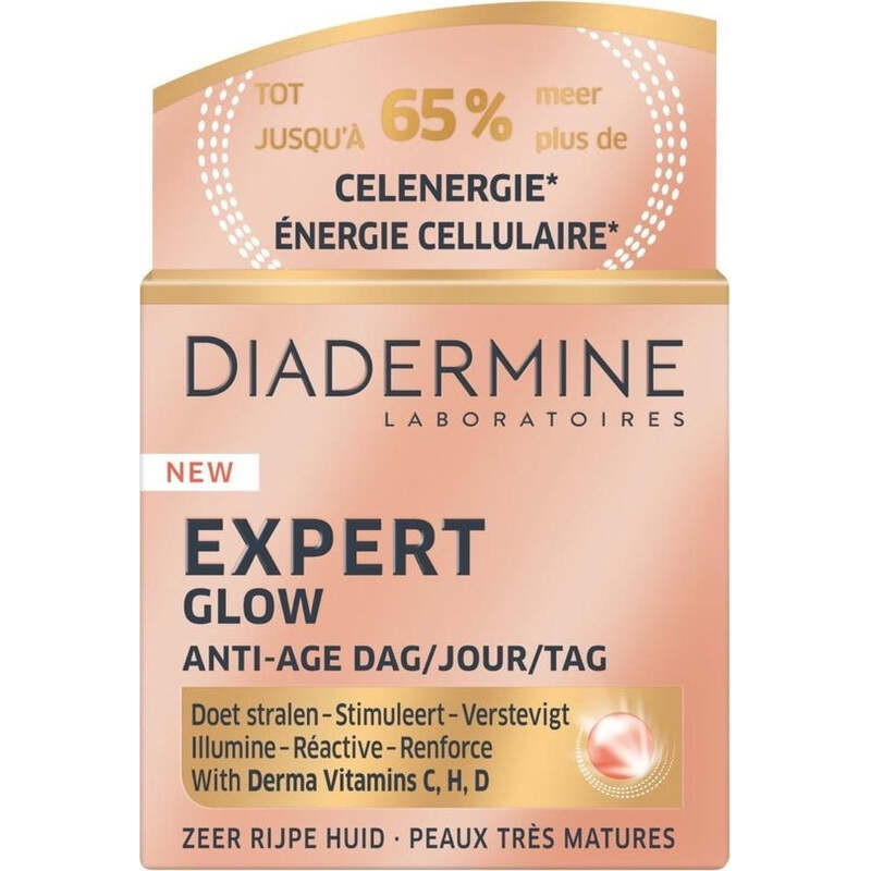 Expert Glow Anti-Age Day Cream - Rozjasňující a zpevňující denní pleťový krém