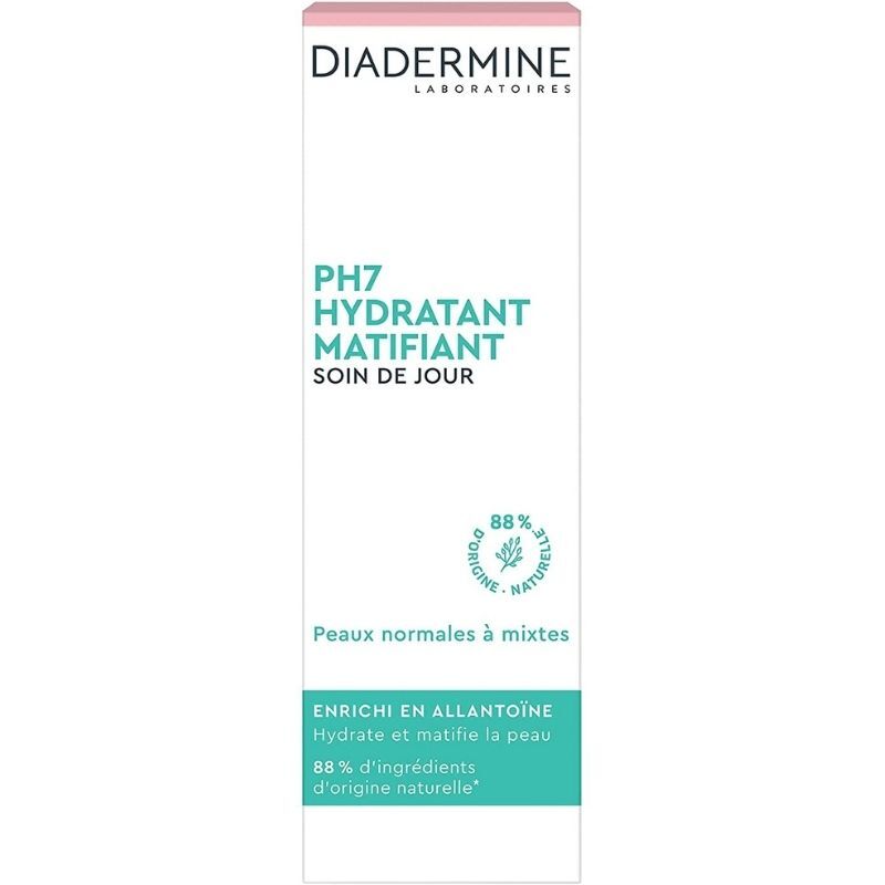 pH7 Hydrating Mattifying Day Cream Tube - Denní pleťový krém pro dehydratovnaou mastnou pleť