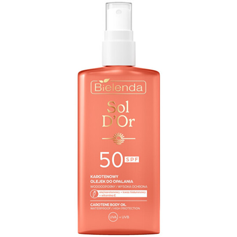 Carotene Body Oil SPF 50 - Opalovací tělový olej