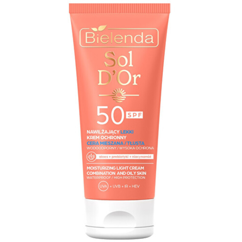 Moisturizing Light Cream SPF 50 - Ochranný krém na obličej