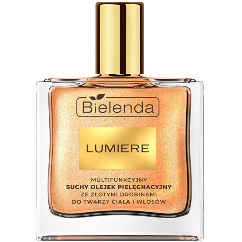 Dry Care Oil With Golden Particles - Třpytivý suchý olej