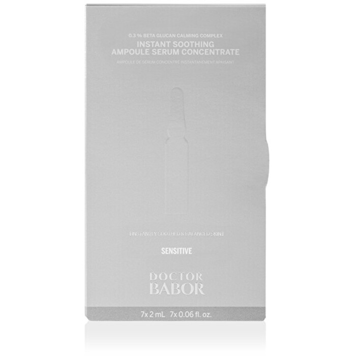 Doctor Babor Instant Soothing Ampoule Serum Concentrate ( 7 x 2 ml ) - Zklidňující pleťové ampule
