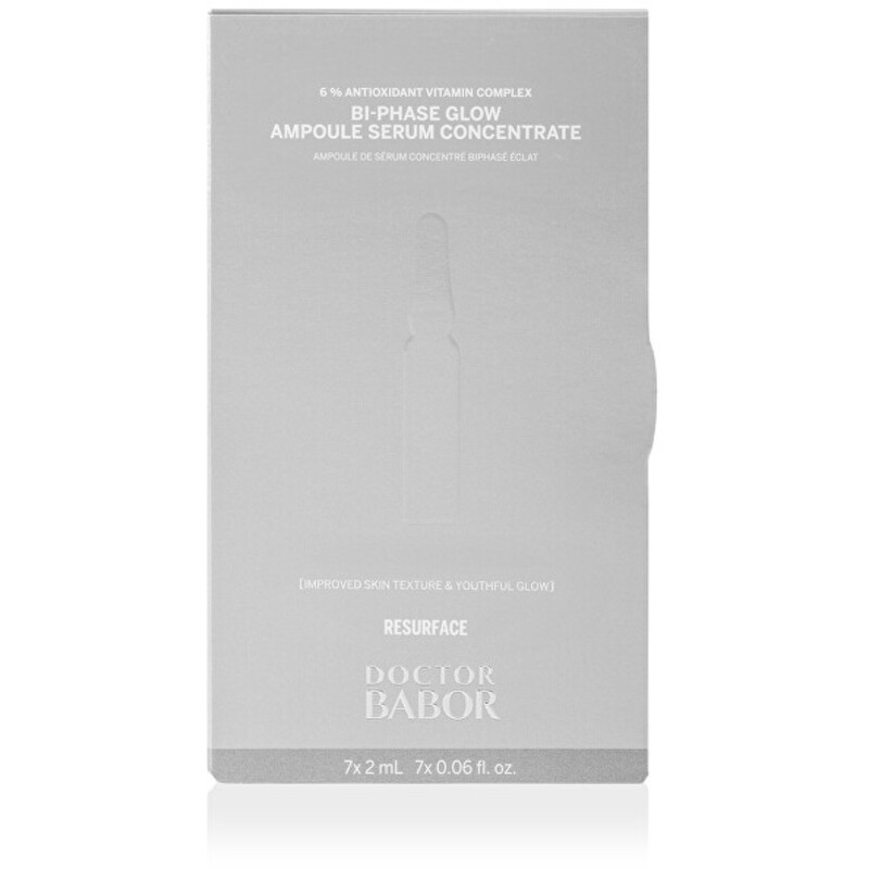 Doctor Babor Glow Bi-Phase Ampoule Serum Concentrate - Ampule pro mdlou a unavenou pleť
