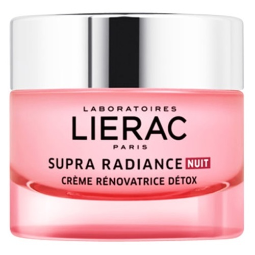 Lierac Supra Radiance Night Detox Renewing Cream - Noční krém 50 ml