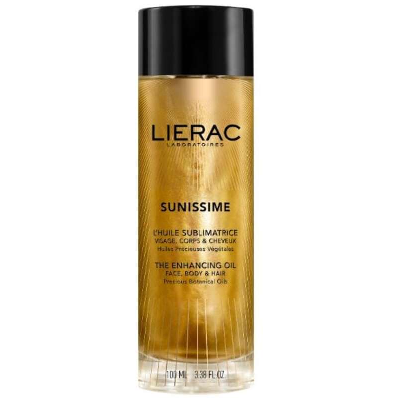 Sunissime The Enhancing Oil - Suchý olej pro rozjasnění s částečkami zlata