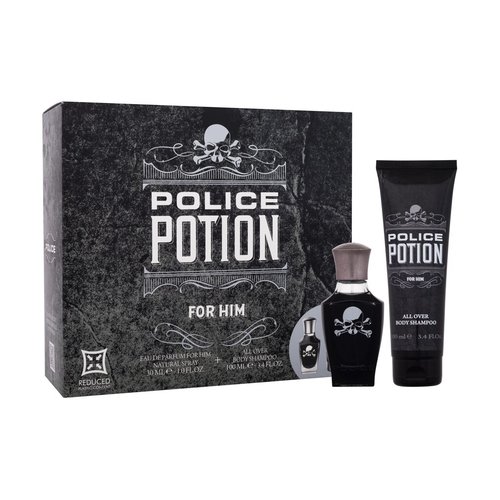 Police Potion for Him Dárková sada pánská parfémovaná voda 30 ml a sprchový gel 100 ml