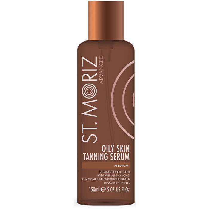 St.Moriz Advanced Pro Gradual Oily Skin Self Tanning Serum - Samoopalovací sérum pro mastnou pokožku 150 ml