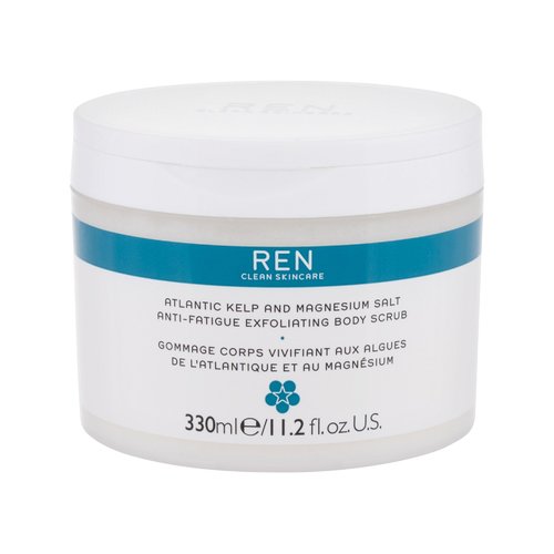 Ren Clean Skincare Atlantic Kelp And Magnesium Salt Peeling - Energizující a hydratační tělový peeling 330 ml