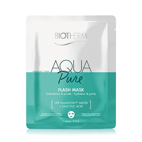 Biotherm Aqua Pure Super Mask - Hydratační pleťová maska ​​s kyselinou salicylovou 35 ml