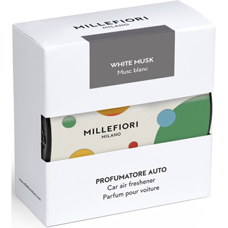 Textil Floral White Musk ( barevná ) - Vůně do auta