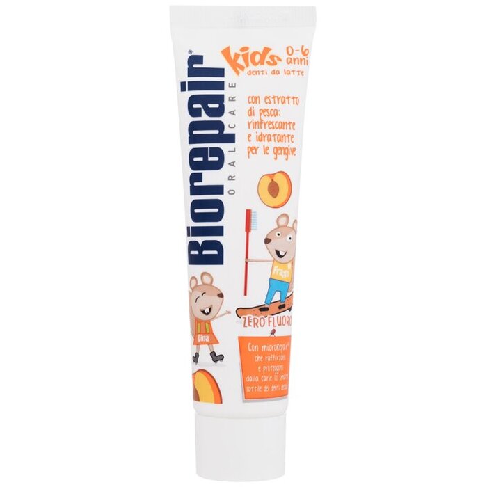 Kids 0-6 Peach Toothpaste - Zubná pasta
