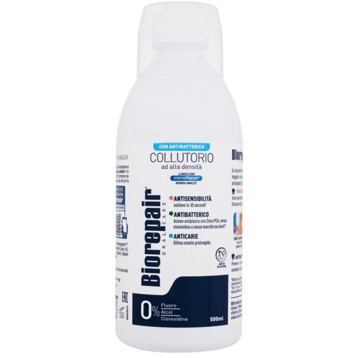Biorepair Antibacterial Mouthwash 3in1 - Antibakteriální ústní voda 3v1 500 ml