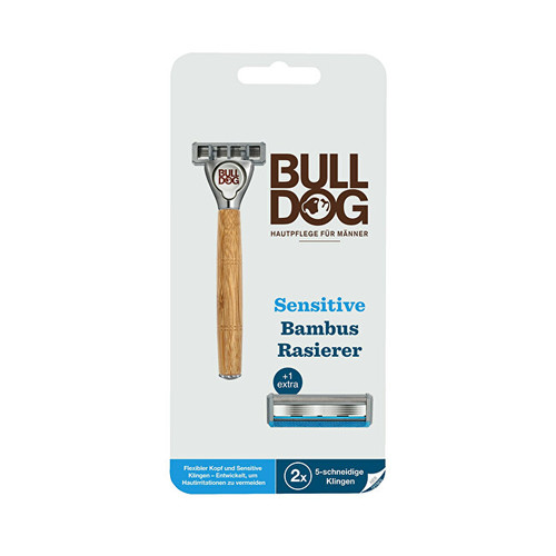 Bulldog Bamboo Sensitive - Holicí strojek + 2 náhradní hlavice