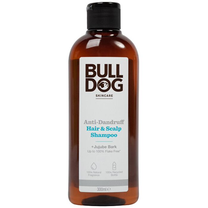 Bulldog Anti-Dandruff Hair & Scalp Shampoo + Jujube Bark - Šampon proti lupům 300 ml