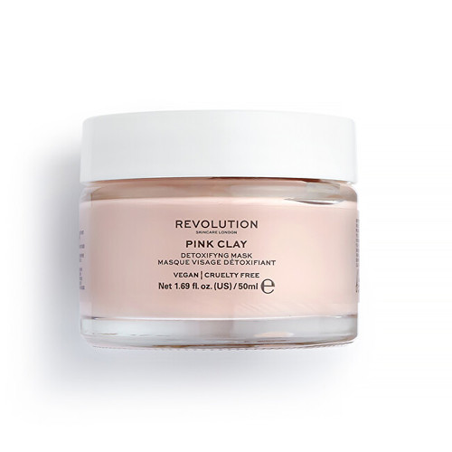 Revolution Skincare Pink Clay Detoxifying Pink Clay Mask - Detoxikační pleťová maska 50 ml
