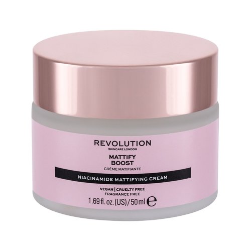 Revolution Skincare Mattify Boost Niacinamide Mattifying Cream - Lehký matující krém 50 ml