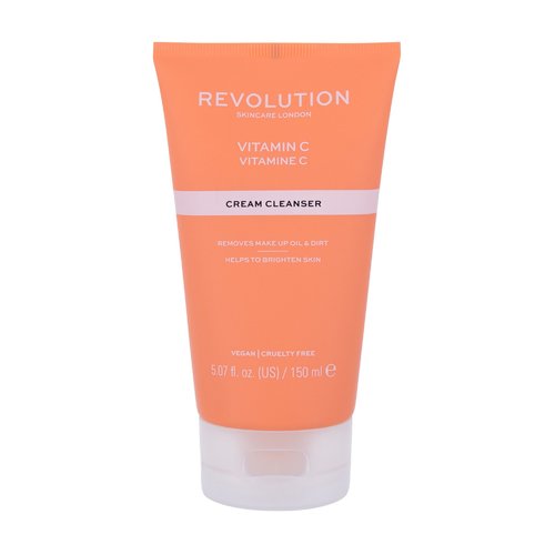 Revolution Skincare Vitamin C Cream Cleanser - Rozjasňující čisticí krém 150 ml
