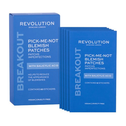 Pick-Me-Not Blemish Patches Salicylic Acid (60 ks) - Čistiace náplasti pre problematickú pleť