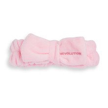 Pretty Pink Bow Headband - Kozmetická čelenka
