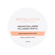 Upokojujúce vankúšiky pod oči Rose Gold Vegan Collagen (Soothing Eye Patches)
