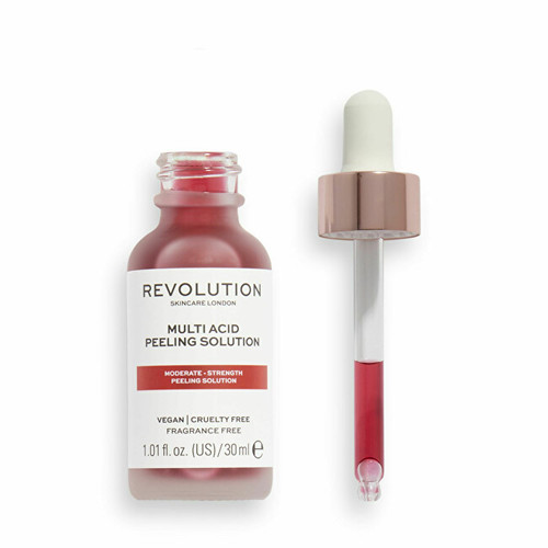 Revolution Skincare AHA & BHA Moderate Multi Acid Peeling Solution - Jemný pleťový peeling 30 ml