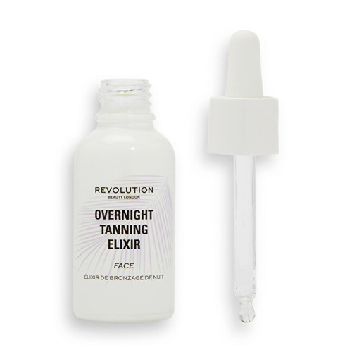 Revolution Skincare Overnight Tanning Elixir - Noční samoopalovací pleťové sérum 30 ml