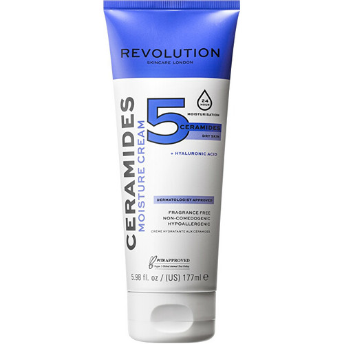 Revolution Skincare Ceramides Moisture Cream - Hydratační pleťový krém 177 ml