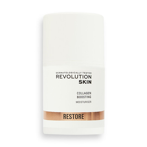 Revolution Skincare Restore Collagen Booster Moisturiser - Kolagenový hydratační pleťový krém 50 ml