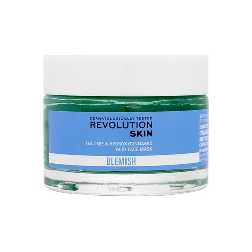 Revolution Skincare Blemish Tea Tree & Hydroxycinnamic Acid Face Mask - Maska pro mastnou a problematickou pleť 50 ml