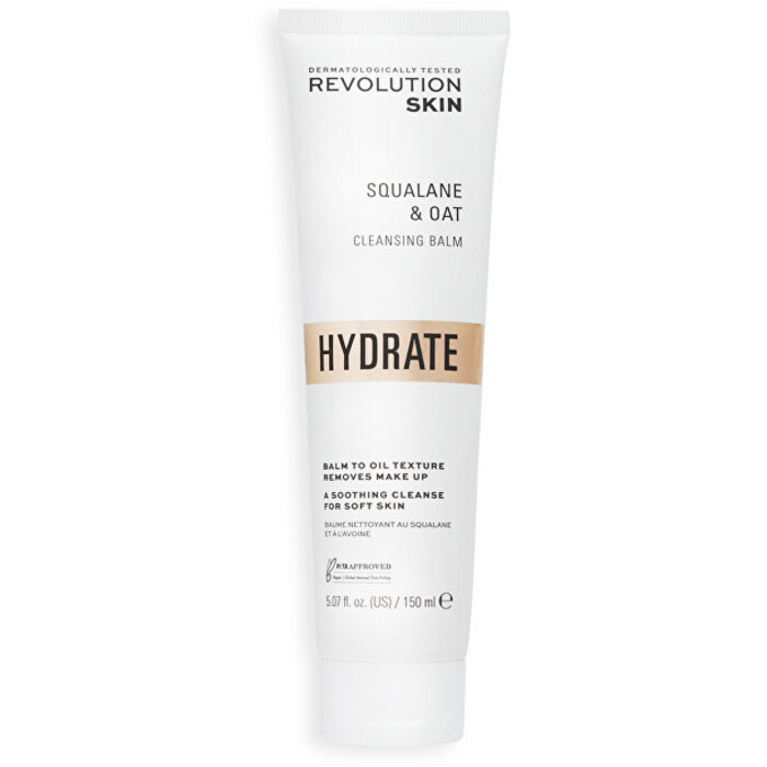 Revolution Skincare Squalane & Oat Cleansing Balm - Čisticí pleťový gel 150 ml