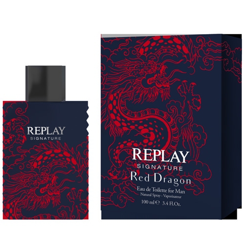 Replay Signature Red Dragon pánská toaletní voda 30 ml