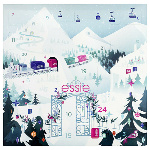 Essie Express Train Calendar - Adventní kalendář 213 ml