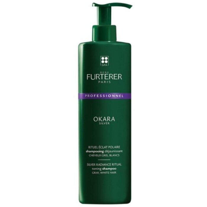 Rene Furterer Okara Silver Anti-Yellowing Shampoo - Šampon proti žlutým tónům 600 ml