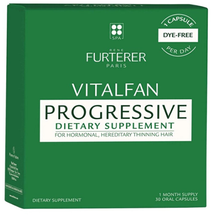 Rene Furterer Vitalfan Antichute Progressive - Doplněk stravy při chronickém vypadávání vlasů 90 ks