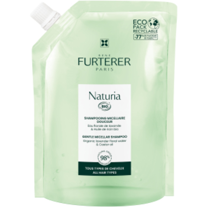 Naturia Gentle Micellar Shampoo Refill - Náplň čistiaceho šampónu pre všetky typy vlasov
