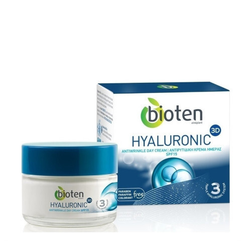 Bioten Hyaluronic 3D Antiwrinkle Overnight Treatment - Noční krém proti vráskám 50 ml