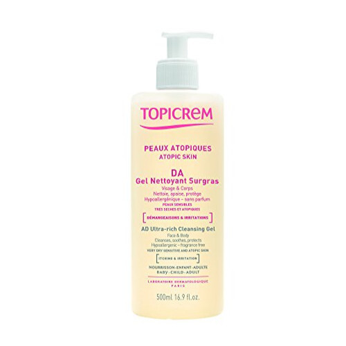 Topicrem DA Ultra-Rich Cleansing Gel - Ultra výživný mycí gel 500 ml