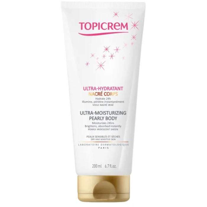 Ultra-Moisturizing Pearly Body - Telové mlieko na citlivú pokožku s perleťovým leskom
