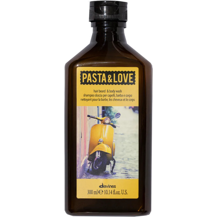 Davines Pasta & Love Hair Beard & Body Wash - Pánský šampon na vlasy, vousy a tělo 300 ml