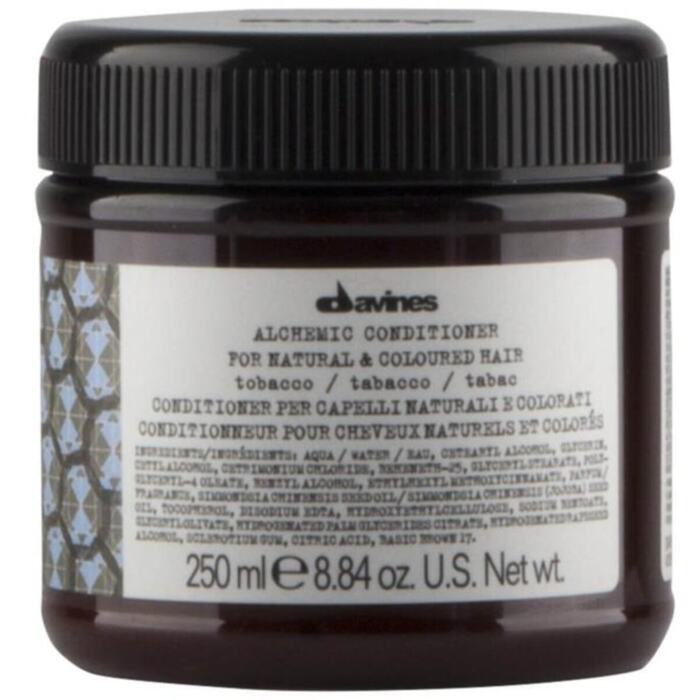 Davines Alchemic Conditioner For Natural & Coloured Hair Tobacco - Hydratační kondicionér pro zvýraznění barvy vlasů 250 ml