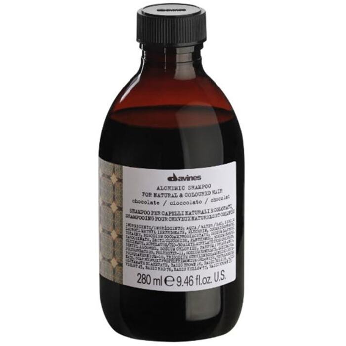 Alchemic Shampoo For Natural & Coloured Hair Chocolate - Šampon pro zvýraznění barvy vlasů