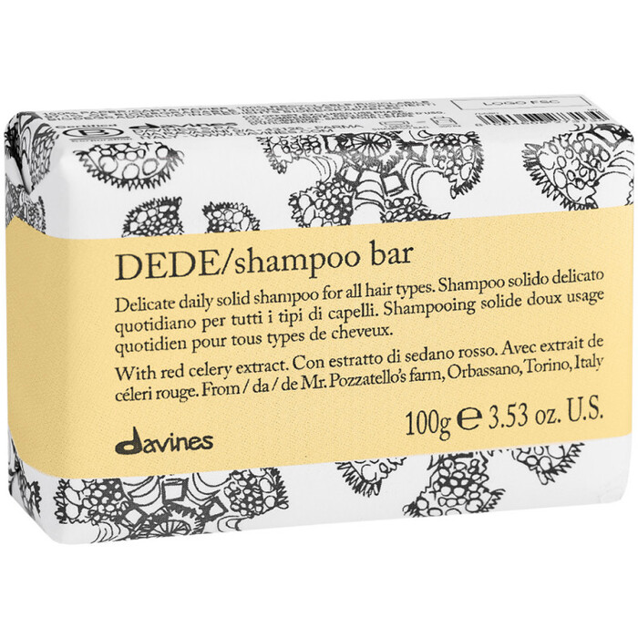 Davines DEDE Shampoo Bar ( všechny typy vlasů ) - Tuhý šampon 100 g
