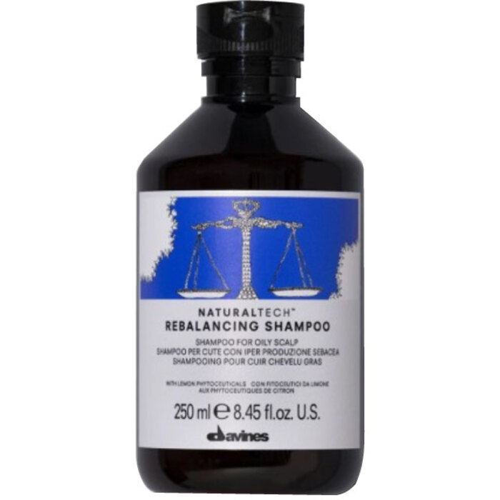 Davines Natural Tech Rebalancing Shampoo ( mastné vlasy ) - Šampon 250 ml