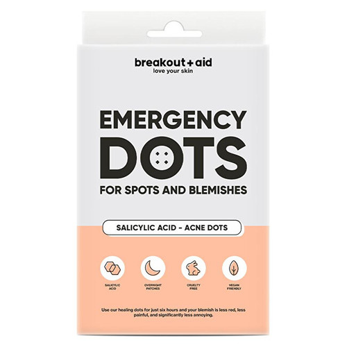 Náplasti na akné s kyselinou salicylovou Emergency Dots 48 ks