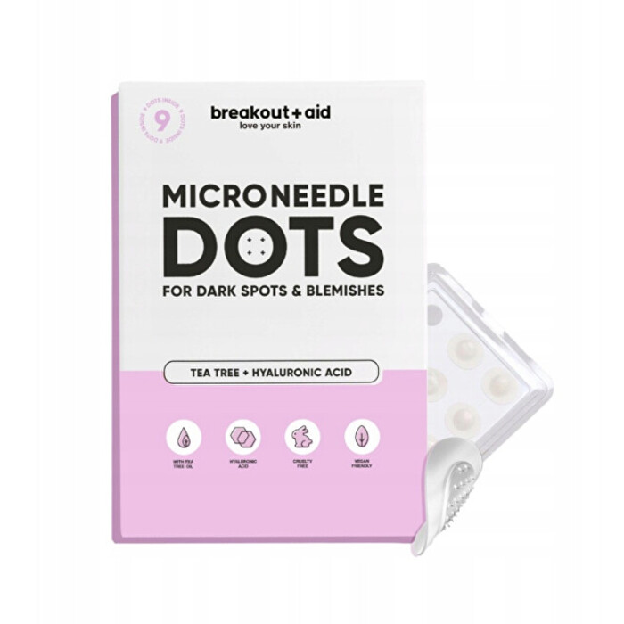 Micro Needle Dots - Náplasti s mikroihličkami na tmavé škvrny po akné ( 9 ks )
