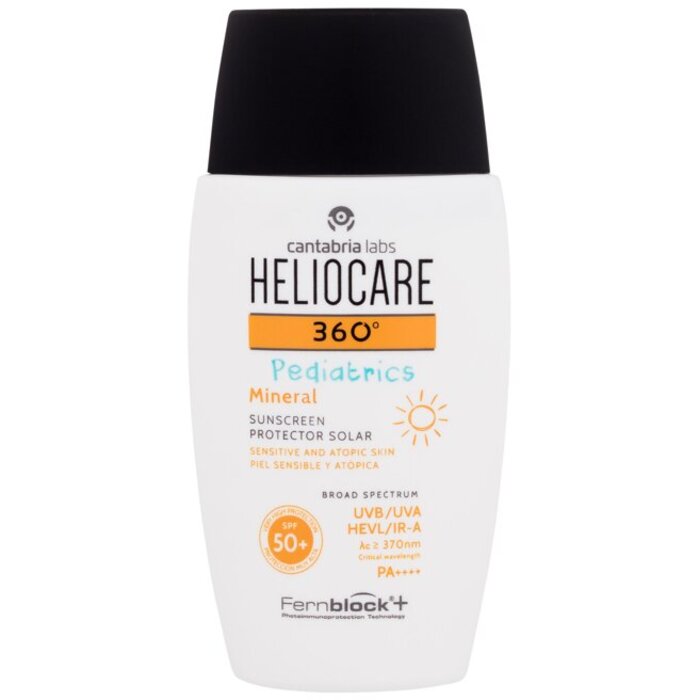 Heliocare 360 Pediatrics Mineral SPF50+ Fluid ( citlivá a atopická pokožka ) - Voděodolný opalovací fluid 50 ml