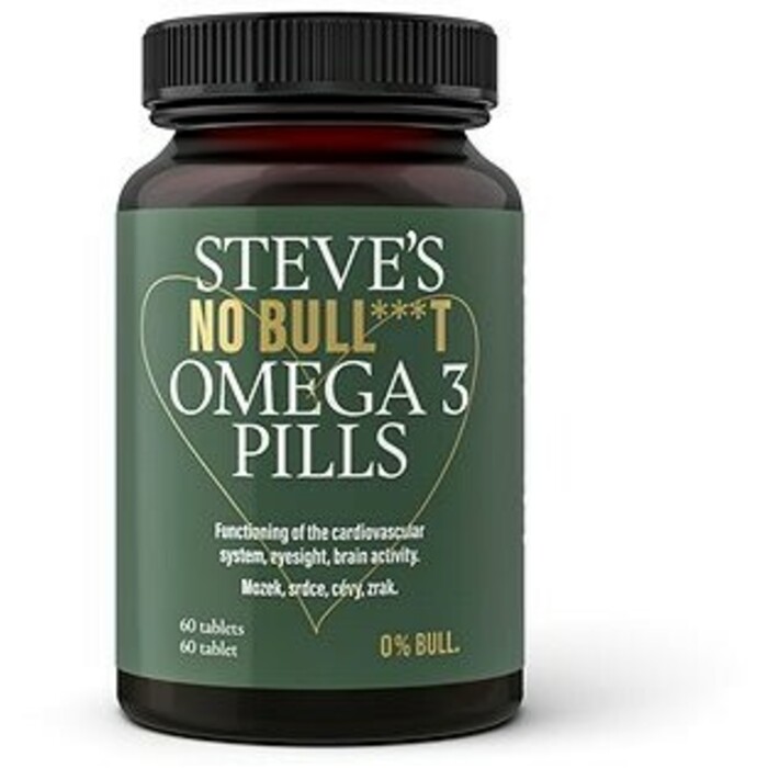 Omega 3 No Bull***t Omega-3 Pills ( 60 ks ) - Stevove pilulky
